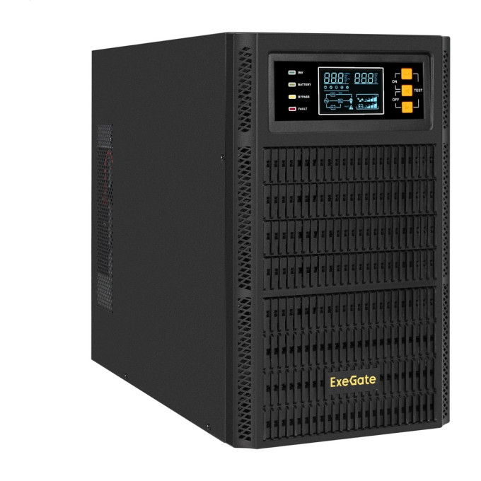 ИБП ON-LINE EXEGATE POWEREXPERT TL-3000.72V.LCD.AVR.3SH.USB.RS232.SNMP EX296949RUS