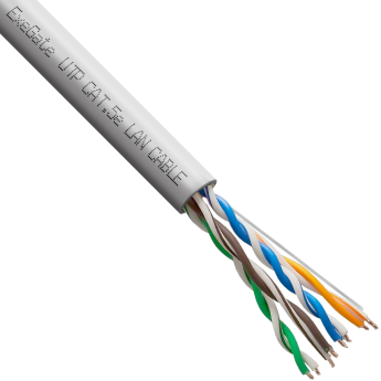 Кабель EXEGATE SPECIAL UTP4-C5e-CU-S25-IN-PVC-GY-305 UTP